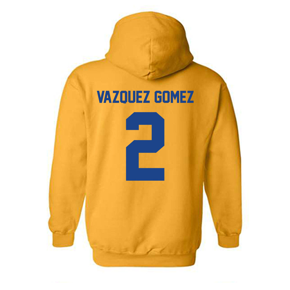 Pittsburgh - NCAA Women's Volleyball : Valeria Vazquez Gomez - Classic Shersey Hooded Sweatshirt