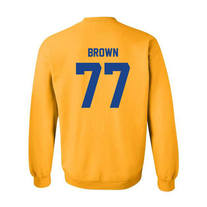 Pittsburgh - NCAA Football : Jackson Brown - Classic Shersey Crewneck Sweatshirt