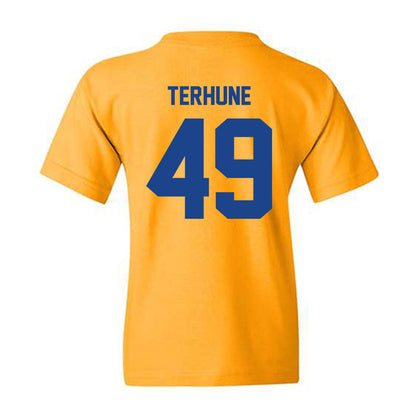 Pittsburgh - NCAA Baseball : Isaac Terhune - Classic Shersey Youth T-Shirt-1