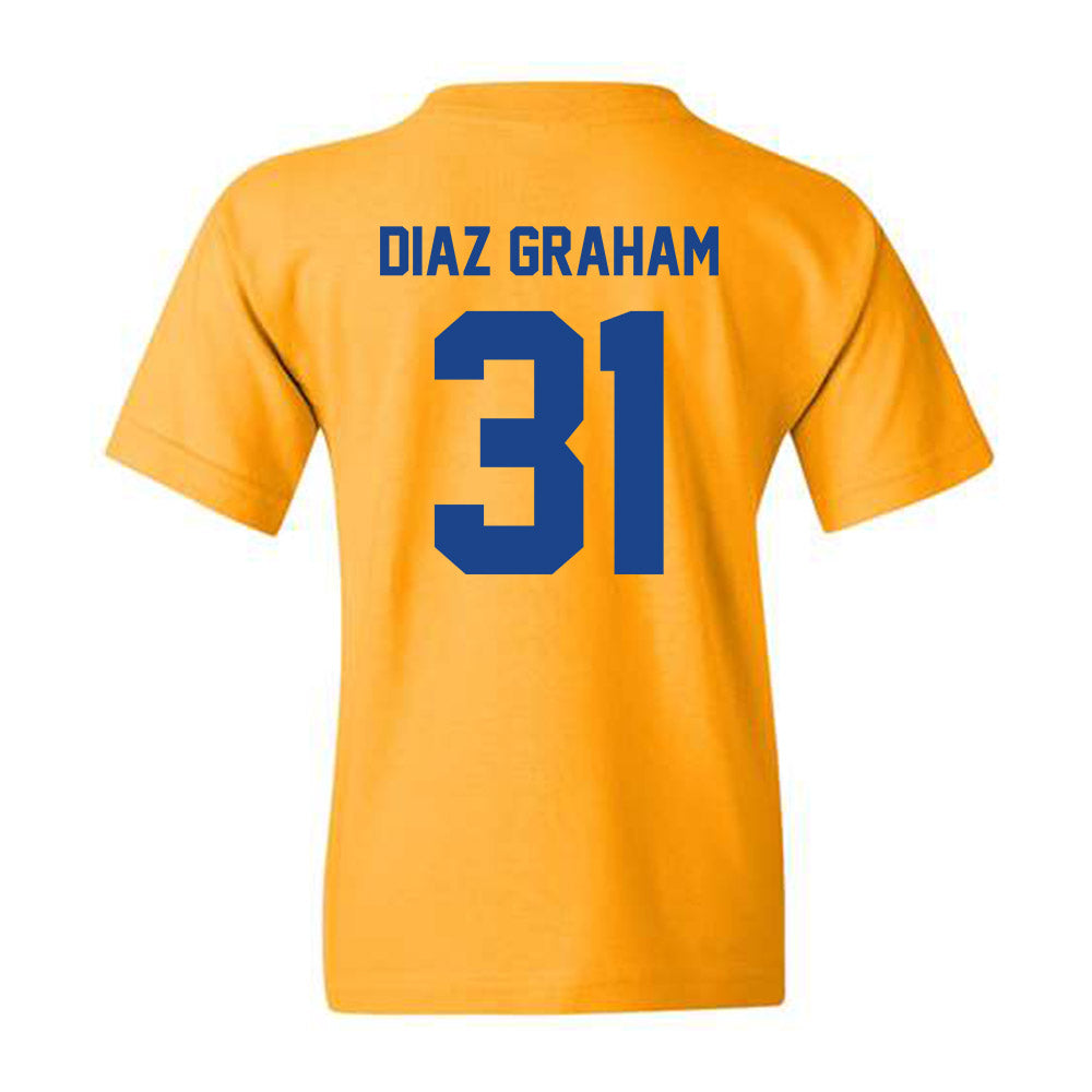 Pittsburgh - NCAA Men's Basketball : Jorge Diaz Graham - Classic Shersey Youth T-Shirt