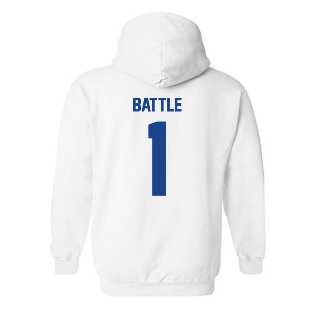 Pittsburgh - NCAA Women's Basketball : Aaryn Battle - Classic Fashion Shersey Hooded Sweatshirt