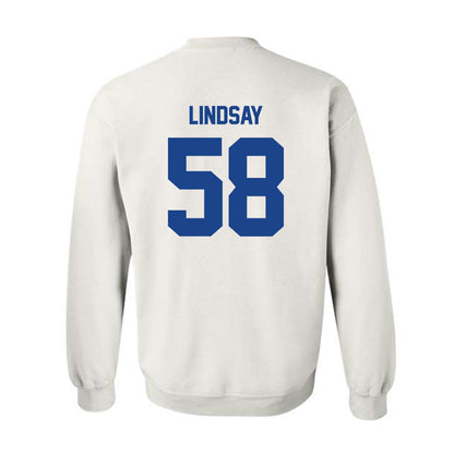 Pittsburgh - NCAA Football : mason lindsay - Classic Fashion Shersey Crewneck Sweatshirt-1