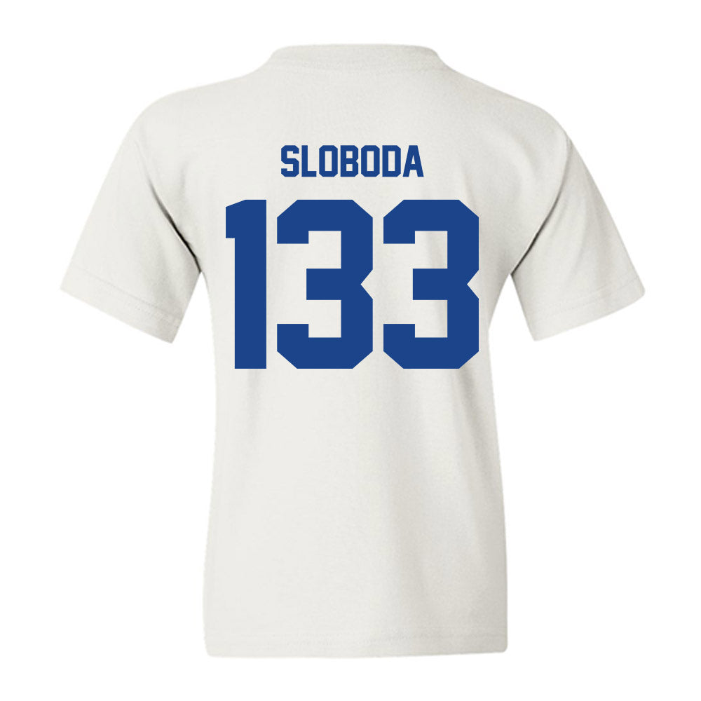 Pittsburgh - NCAA Wrestling : Santino Sloboda - Classic Fashion Shersey Youth T-Shirt-1