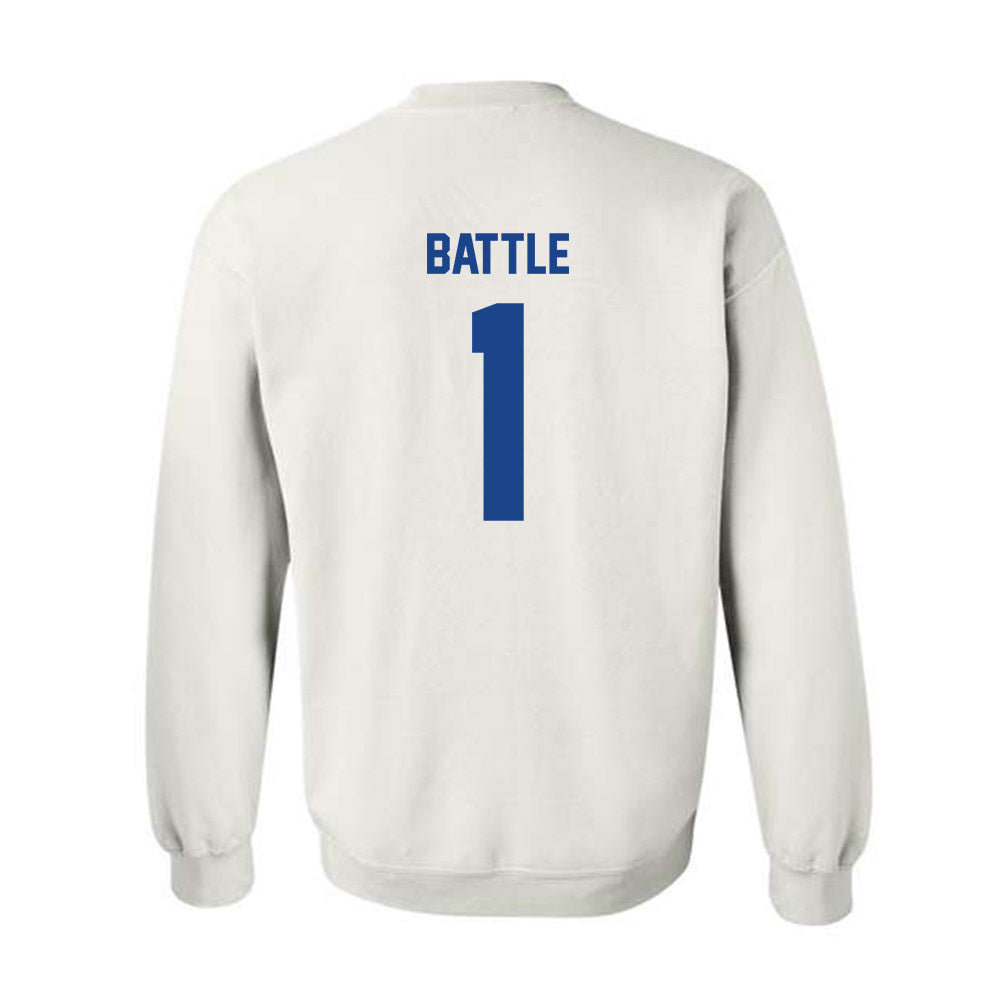 Pittsburgh - NCAA Women's Basketball : Aaryn Battle - Classic Fashion Shersey Crewneck Sweatshirt