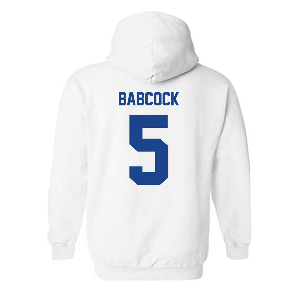 Pittsburgh - NCAA Women's Volleyball : Olivia Babcock - Hooded Sweatshirt Classic Fashion Shersey