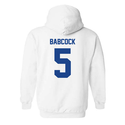 Pittsburgh - NCAA Women's Volleyball : Olivia Babcock - Hooded Sweatshirt Classic Fashion Shersey