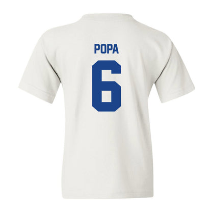 Pittsburgh - NCAA Baseball : Dom Popa -  Youth T-Shirt