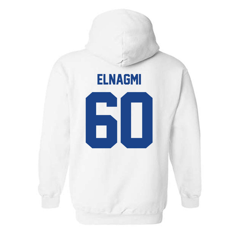 Pittsburgh - NCAA Football : Akram Elnagmi - Classic Fashion Shersey Hooded Sweatshirt-1