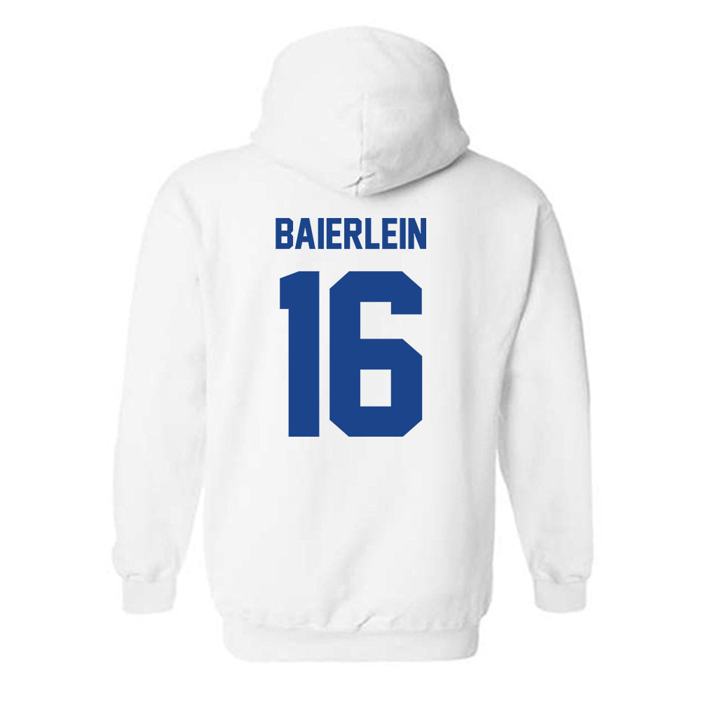 Pittsburgh - NCAA Men's Soccer : Tim Baierlein - Classic Fashion Shersey Hooded Sweatshirt-1