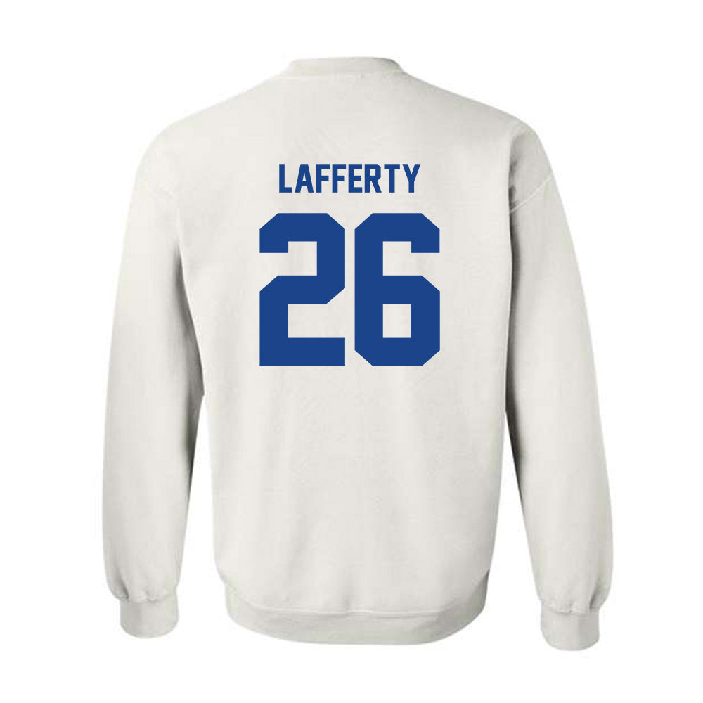 Pittsburgh - NCAA Baseball : Drew Lafferty - Classic Fashion Shersey Crewneck Sweatshirt-1