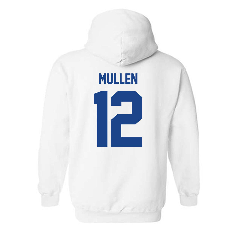 Pittsburgh - NCAA Men's Basketball : Kieran Mullen - Classic Fashion Shersey Hooded Sweatshirt-1