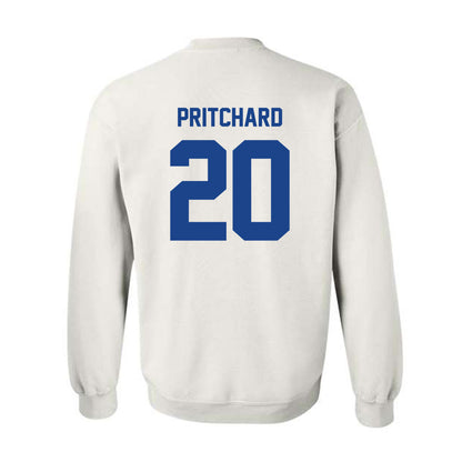 Pittsburgh - NCAA Football : Davion Pritchard - Classic Fashion Shersey Crewneck Sweatshirt-1