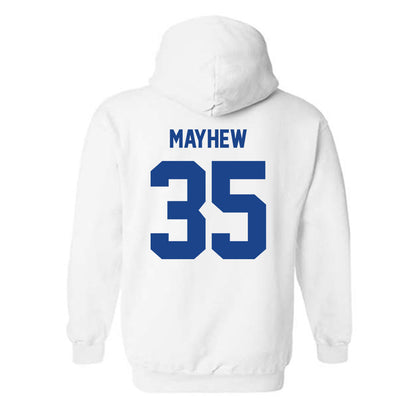 Pittsburgh - NCAA Men's Basketball : Benjamin Mayhew - Classic Fashion Shersey Hooded Sweatshirt-1