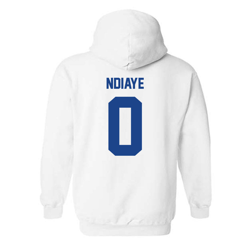 Pittsburgh - NCAA Men's Basketball : Amdy Ndiaye - Classic Fashion Shersey Hooded Sweatshirt-1