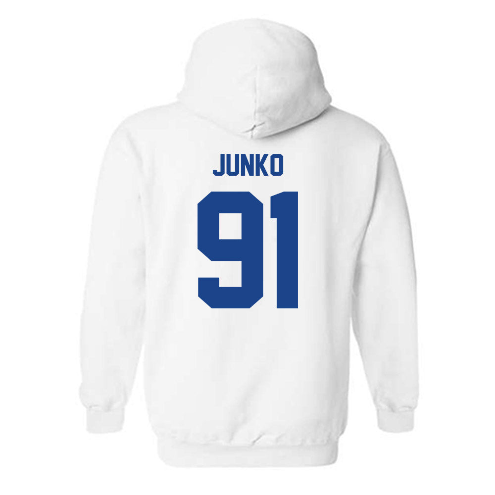 Pittsburgh - NCAA Football : Caleb Junko - Classic Fashion Shersey Hooded Sweatshirt