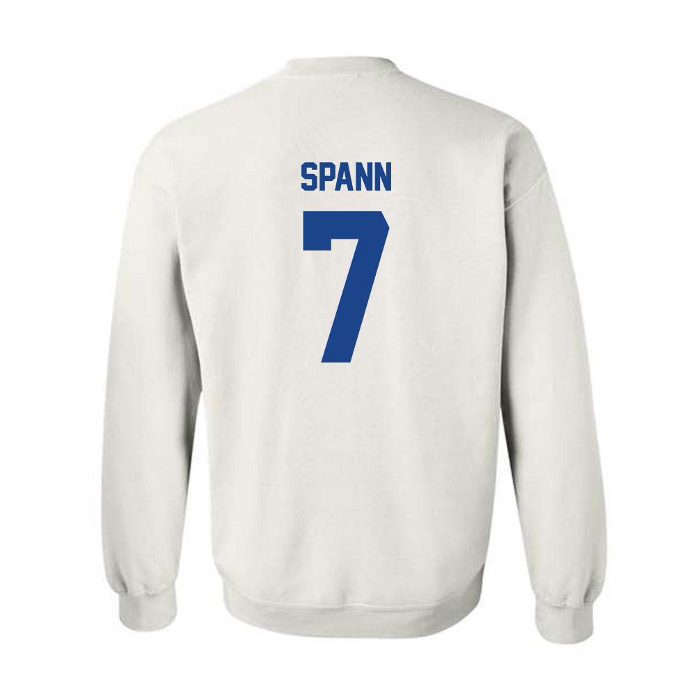 Pittsburgh - NCAA Football : Deuce Spann - Classic Fashion Shersey Crewneck Sweatshirt-1