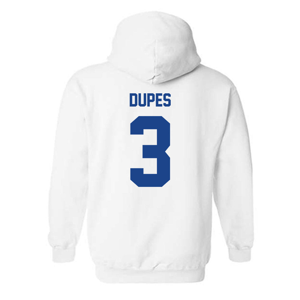 Pittsburgh - NCAA Women's Volleyball : Emery Dupes - Classic Fashion Shersey Hooded Sweatshirt-1
