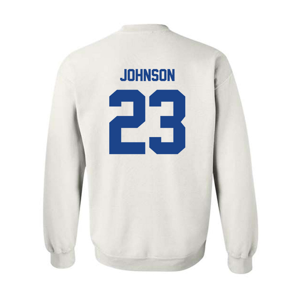 Pittsburgh - NCAA Women's Basketball : Mikayla Johnson - Classic Fashion Shersey Crewneck Sweatshirt-1