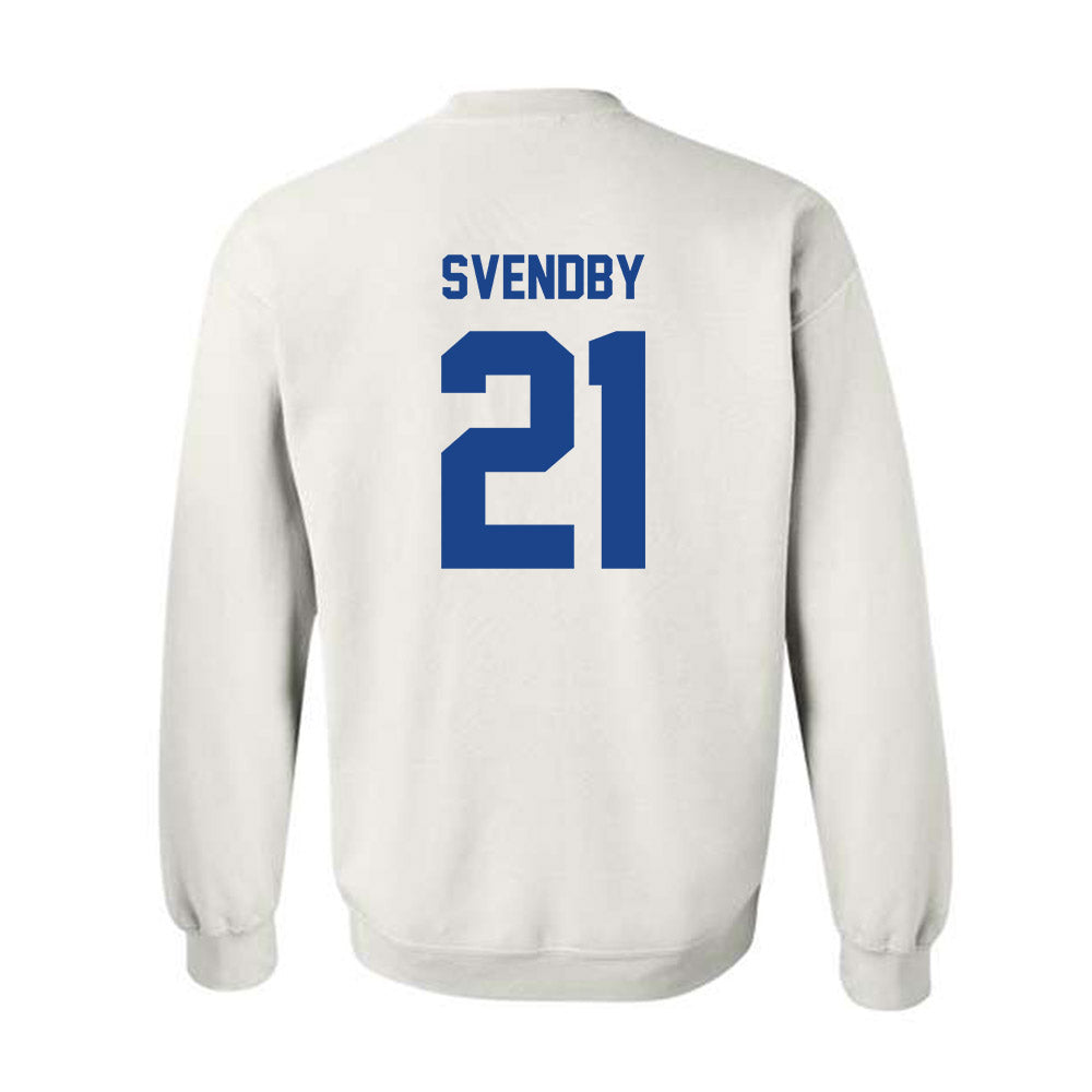 Pittsburgh - NCAA Men's Soccer : Casper Svendby - Classic Fashion Shersey Crewneck Sweatshirt-1