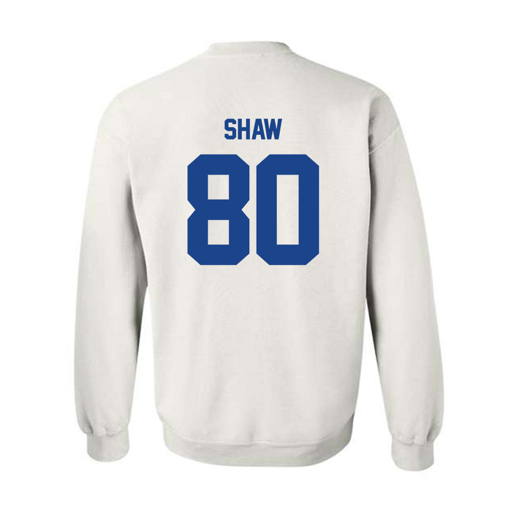 Pittsburgh - NCAA Football : Thaddeus Shaw - Crewneck Sweatshirt Classic Fashion Shersey