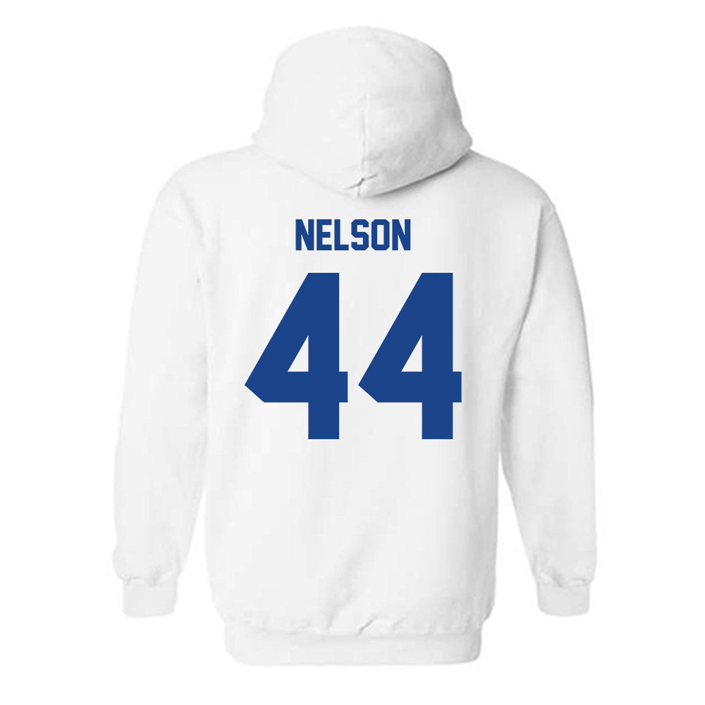 Pittsburgh - NCAA Men's Basketball : Jajuan Nelson - Classic Fashion Shersey Hooded Sweatshirt-1