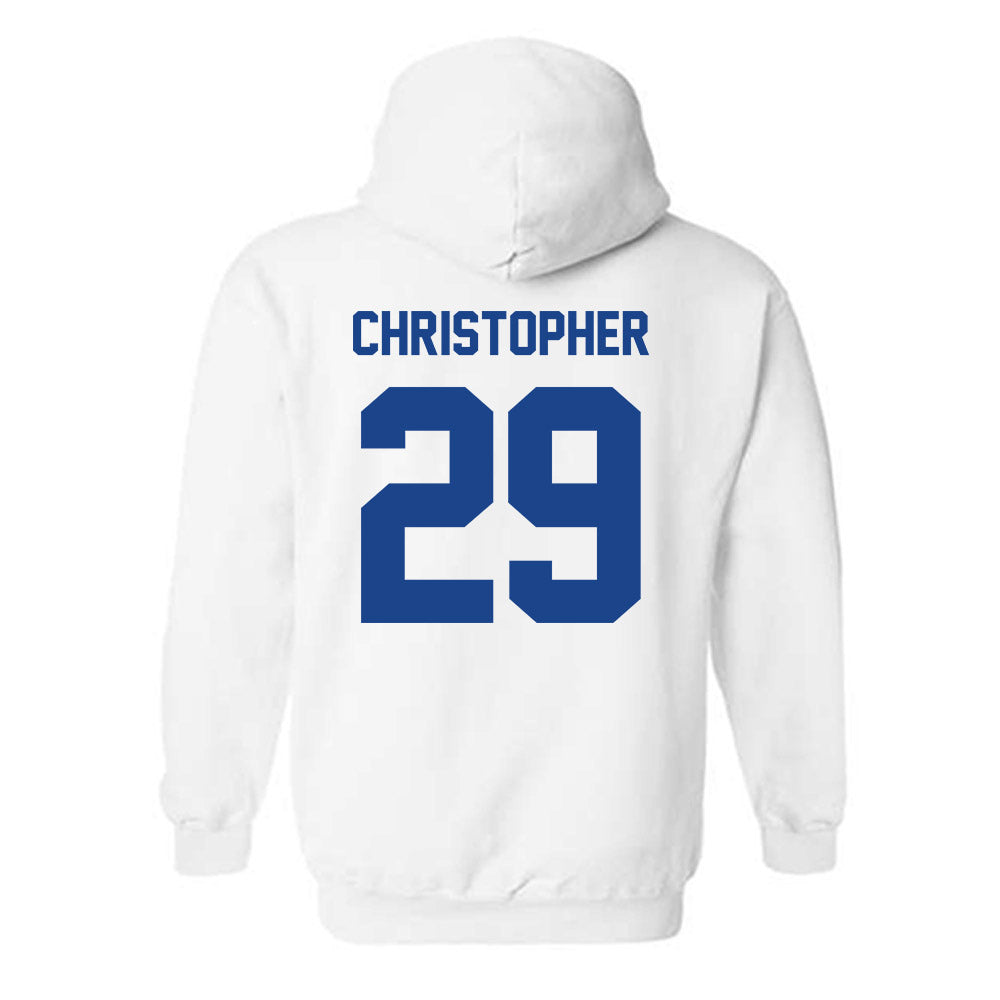 Pittsburgh - NCAA Men's Soccer : Owen Christopher - Classic Fashion Shersey Hooded Sweatshirt-1