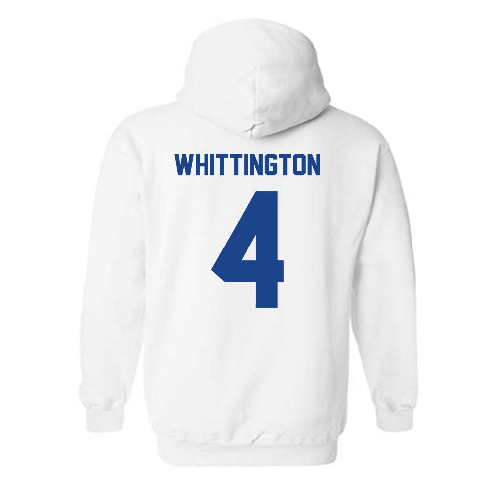 Pittsburgh - NCAA Football : Jahsear Whittington - Classic Fashion Shersey Hooded Sweatshirt-1