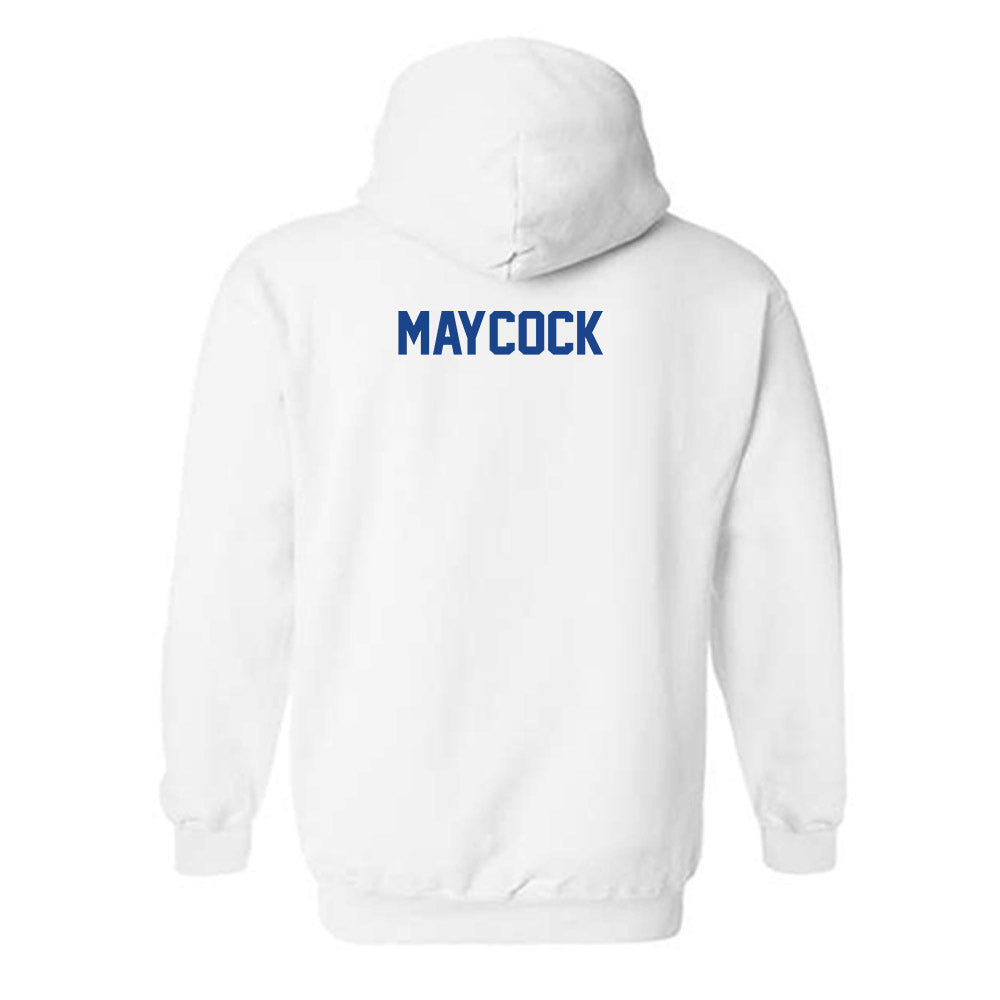 Pittsburgh - NCAA Women's Track & Field : Maya Maycock - Classic Fashion Shersey Hooded Sweatshirt-1