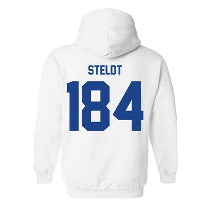 Pittsburgh - NCAA Wrestling : Tristan Steldt - Classic Fashion Shersey Hooded Sweatshirt-1