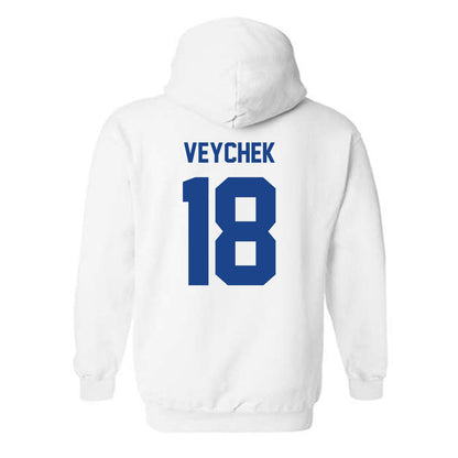 Pittsburgh - NCAA Men's Soccer : Joshua Veychek - Classic Fashion Shersey Hooded Sweatshirt-1