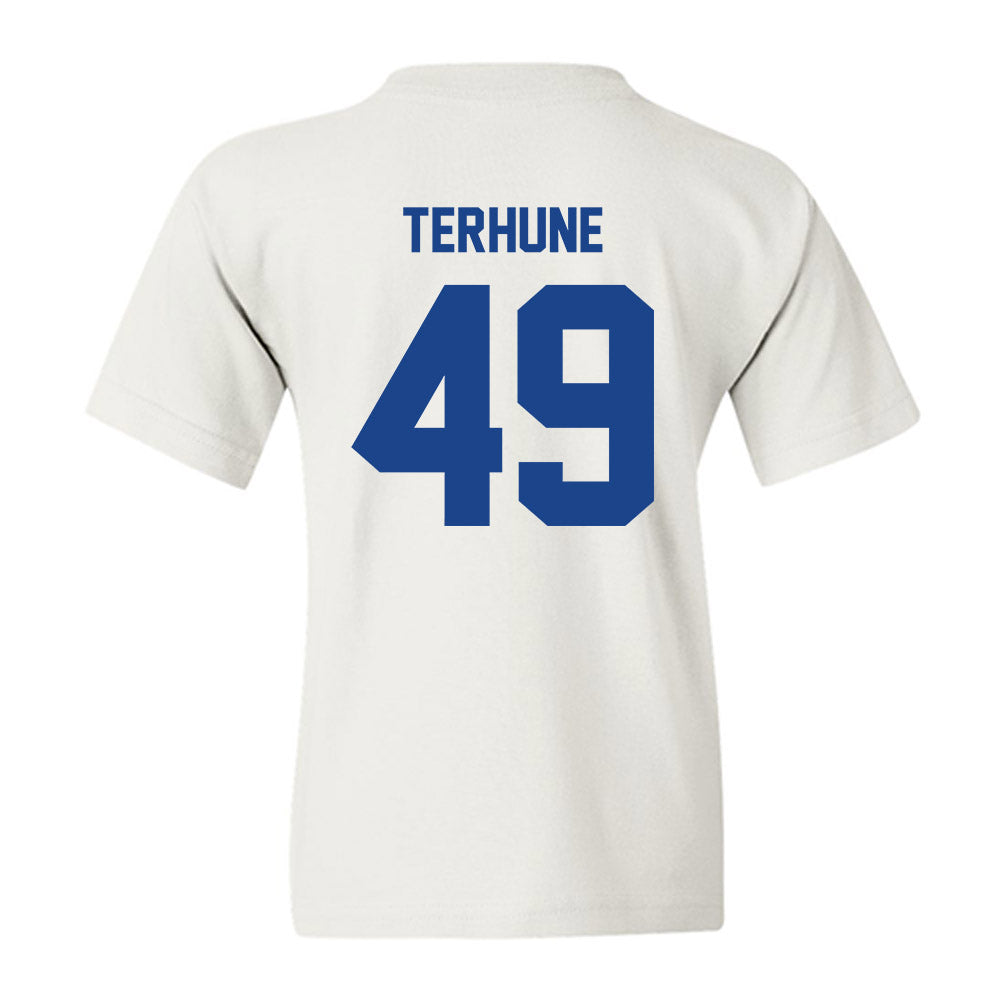 Pittsburgh - NCAA Baseball : Isaac Terhune - Classic Fashion Shersey Youth T-Shirt-1