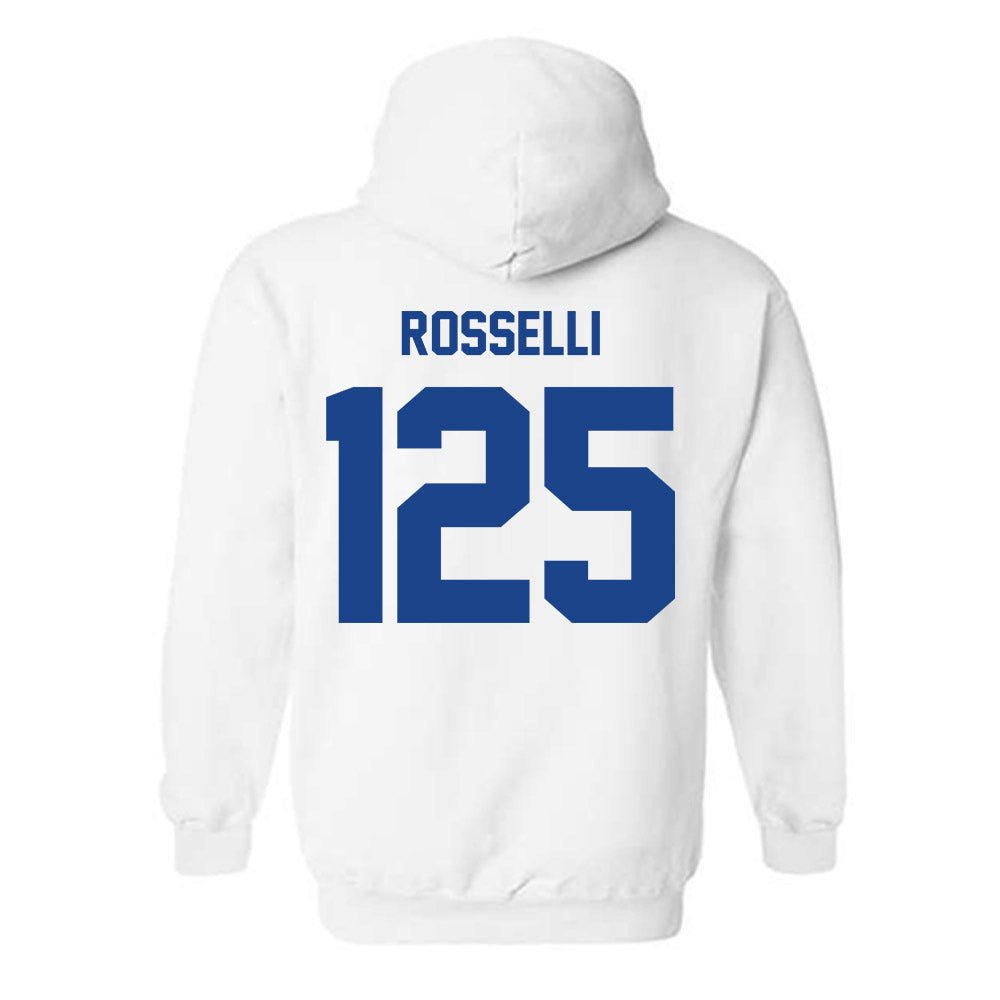Pittsburgh - NCAA Wrestling : Jaxson Rosselli - Classic Fashion Shersey Hooded Sweatshirt-1
