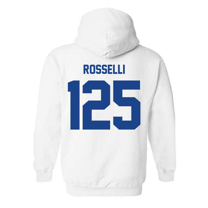 Pittsburgh - NCAA Wrestling : Jaxson Rosselli - Classic Fashion Shersey Hooded Sweatshirt-1