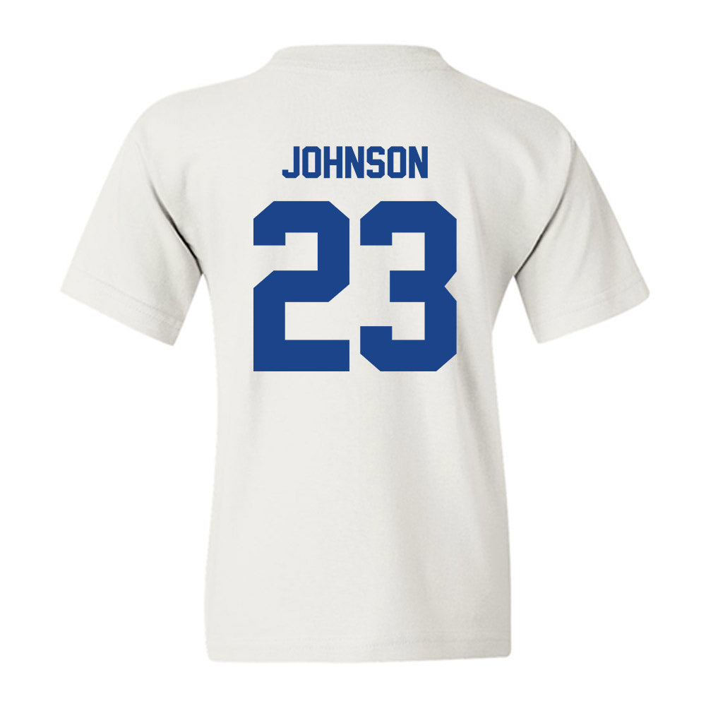 Pittsburgh - NCAA Women's Basketball : Mikayla Johnson - Classic Fashion Shersey Youth T-Shirt-1