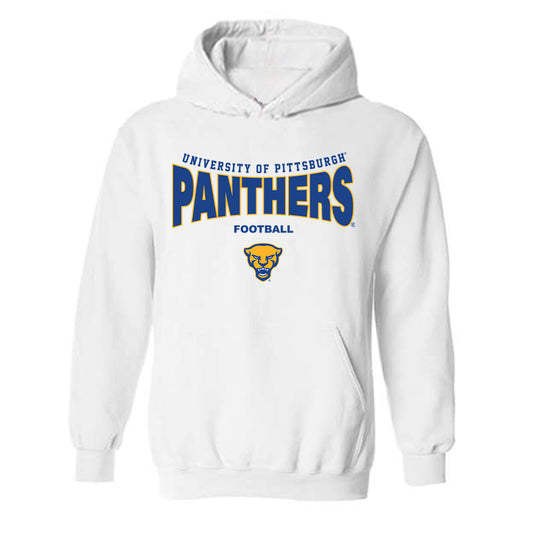 Pittsburgh - NCAA Football : Jaeden Moore - Classic Fashion Shersey Hooded Sweatshirt-0