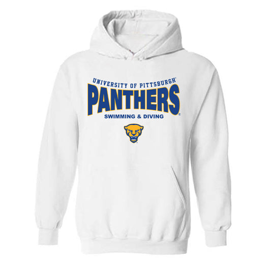 Pittsburgh - NCAA Men's Swimming & Diving : Georg Filippov - Classic Fashion Shersey Hooded Sweatshirt-0