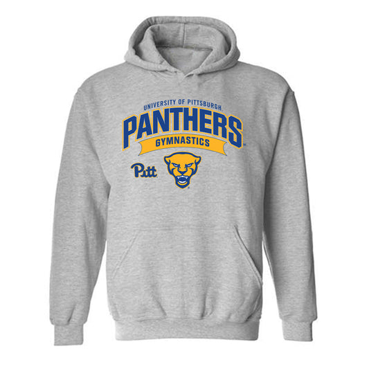 Pittsburgh - NCAA Women's Gymnastics : Reyna Garvey - Classic Fashion Shersey Hooded Sweatshirt-0