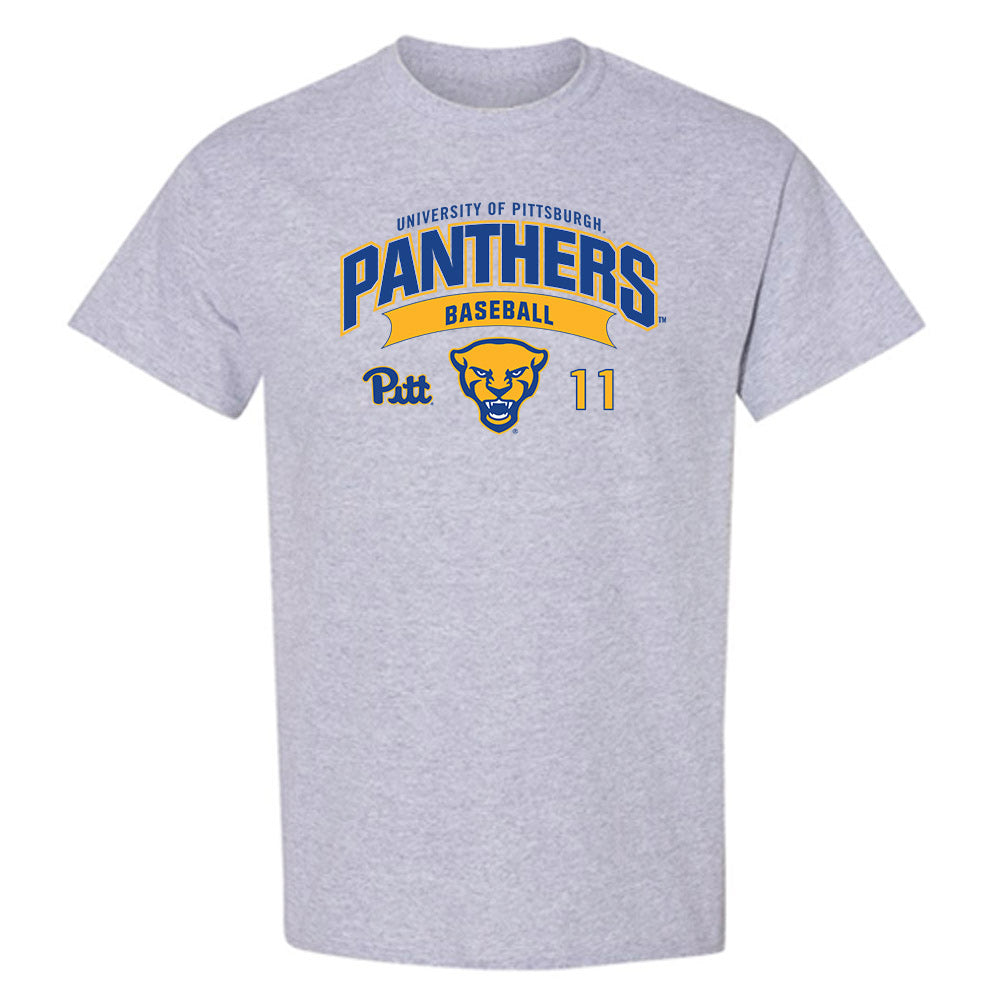 Pittsburgh - NCAA Baseball : Patrick Gardner - Classic Fashion Shersey T-Shirt-0