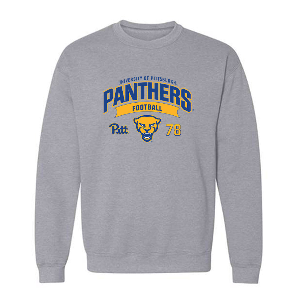 Pittsburgh - NCAA Football : Jeff Persi - Classic Fashion Shersey Crewneck Sweatshirt-0