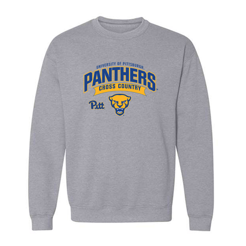 Pittsburgh - NCAA Women's Cross Country : Elena Barrall - Classic Fashion Shersey Crewneck Sweatshirt-0