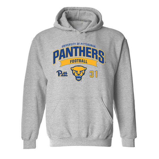 Pittsburgh - NCAA Football : DeMarco Ward - Classic Fashion Shersey Hooded Sweatshirt-0
