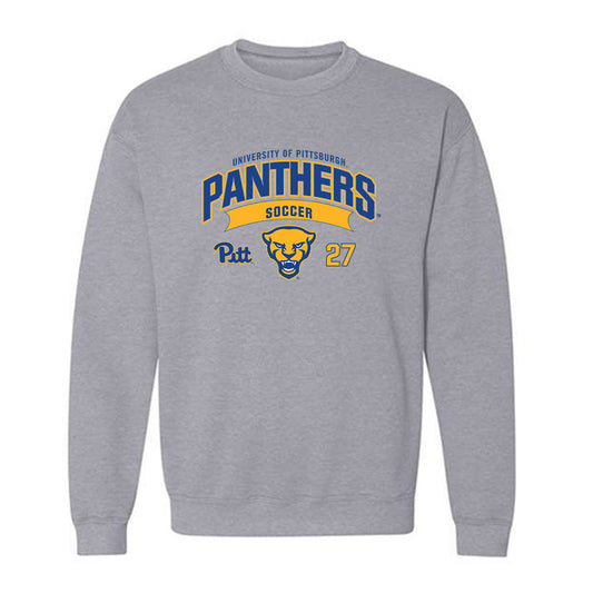 Pittsburgh - NCAA Women's Soccer : Adoo Yina - Classic Fashion Shersey Crewneck Sweatshirt-0