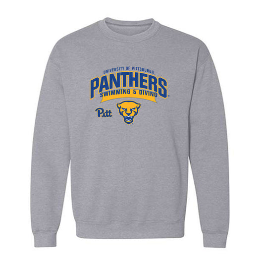 Pittsburgh - NCAA Men's Swimming & Diving : Chenyuan Zhang - Classic Fashion Shersey Crewneck Sweatshirt-0