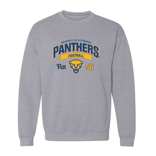 Pittsburgh - NCAA Football : Keylen Davis - Classic Fashion Shersey Crewneck Sweatshirt-0