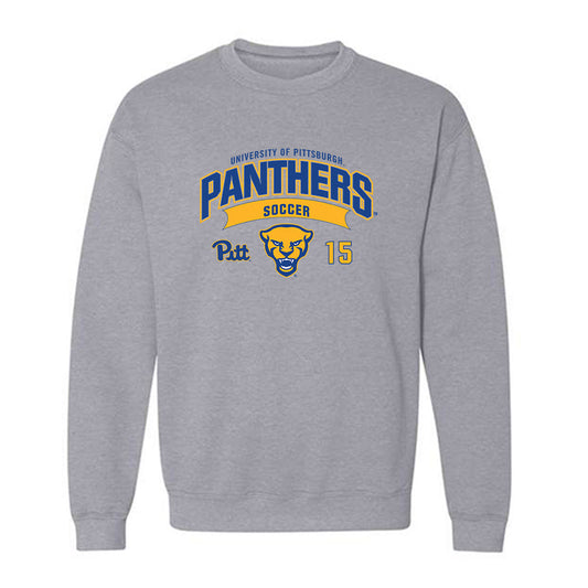 Pittsburgh - NCAA Women's Soccer : Adi Bianchin - Classic Fashion Shersey Crewneck Sweatshirt-0