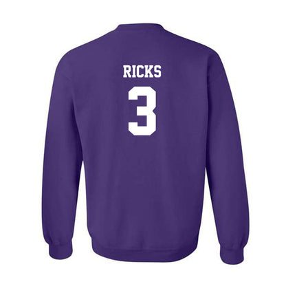 JMU - NCAA Men's Basketball : Eddie Ricks - Classic Shersey Crewneck Sweatshirt-1