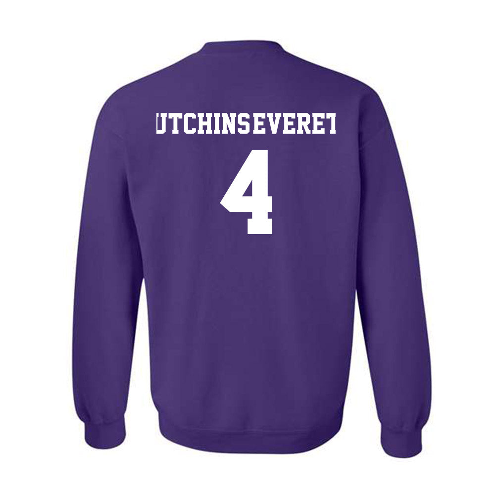 JMU - NCAA Men's Basketball : Elijah Hutchins-Everett - Classic Shersey Crewneck Sweatshirt-1