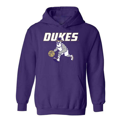 JMU - NCAA Men's Basketball : Oriekose Egbule - Classic Shersey Hooded Sweatshirt-0