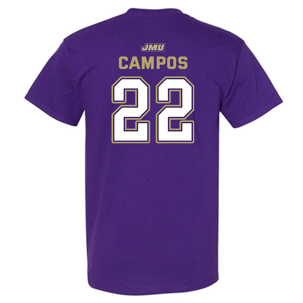 JMU - NCAA Baseball : Trey Campos - T-Shirt-1