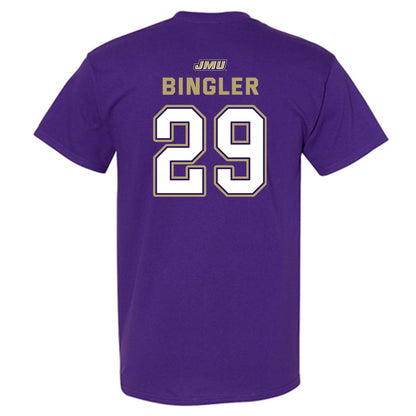 JMU - NCAA Baseball : Alex Bingler - T-Shirt-1